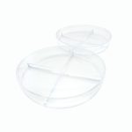 VMLab|Placa Petri 90×15 Cuádruple Compartimento